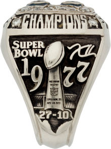 Court rejects son's effort to halt auction of Cowboys 1977 Super Bowl ring