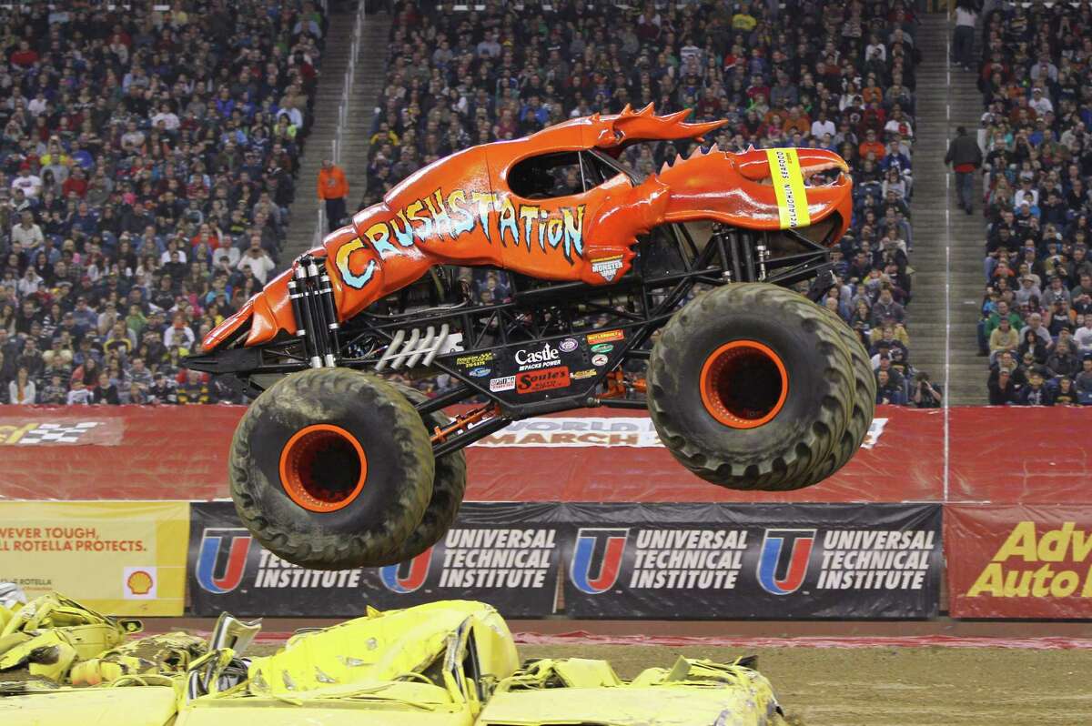 Monster Jam at Bridgeport arena