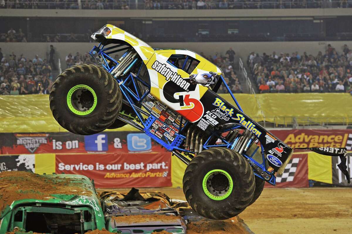 Monster Jam at Bridgeport arena