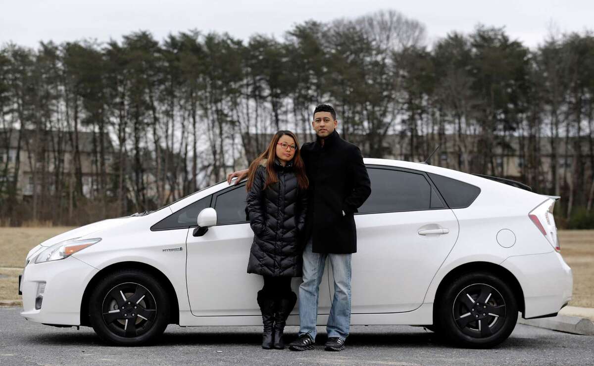 Eri and John Castro bought their 2011 Toyota Prius in Glen Burnie, Md. The Castros purchased the pre-owned car last year, only to find out after they got it home that it was under recall because it could stall.﻿
