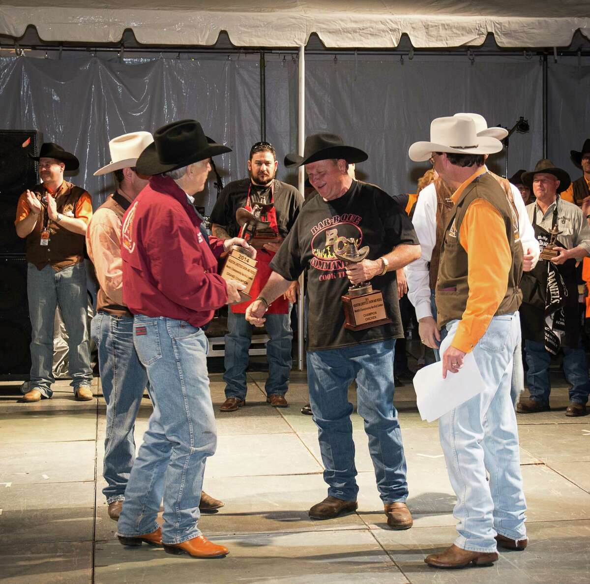 As rodeo barbecue competition heats up, teams do what they can to win