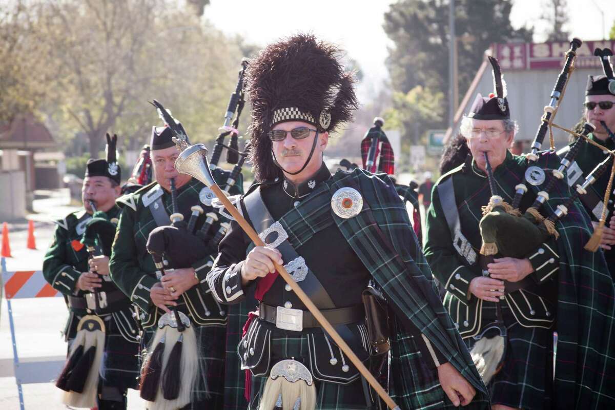 Dublin in Alameda County goes all out for St. Patrick’s Day and holds a parade sponsored by the Lions Club.