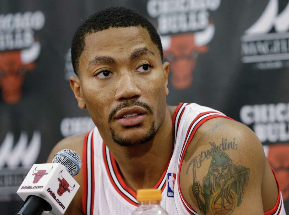 Derrick Rose Chicago Bulls Injured knee on Feb. 24. Out until early April.