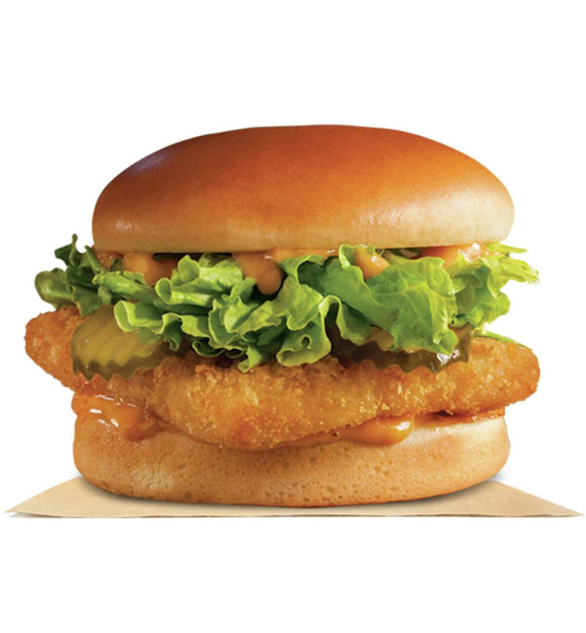 BK's Big Fish Sandwich gets a touch spicy