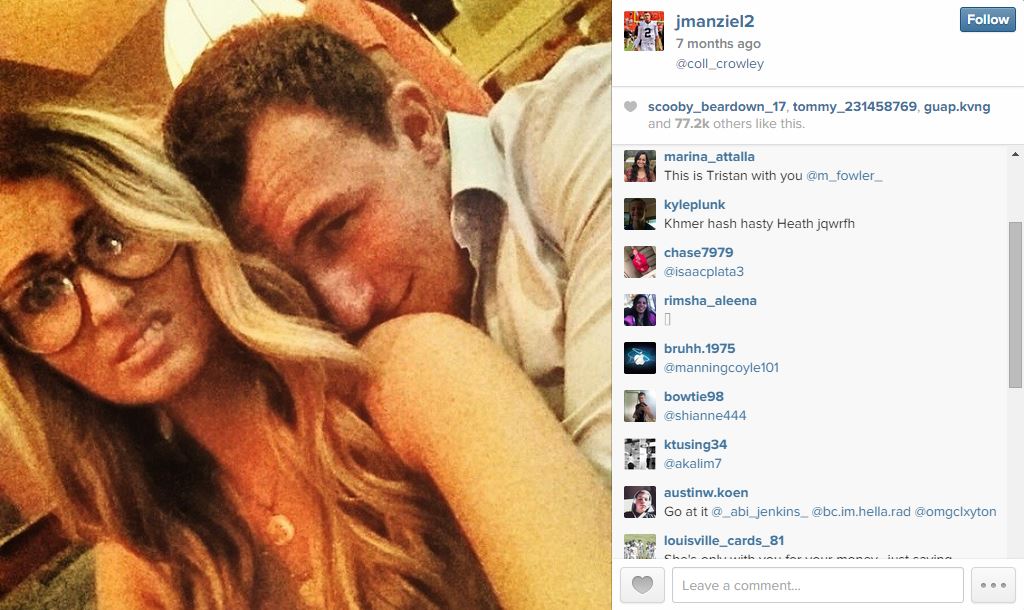 NFL investigating Johnny Manziel over highway incident with girlfriend -  The Washington Post