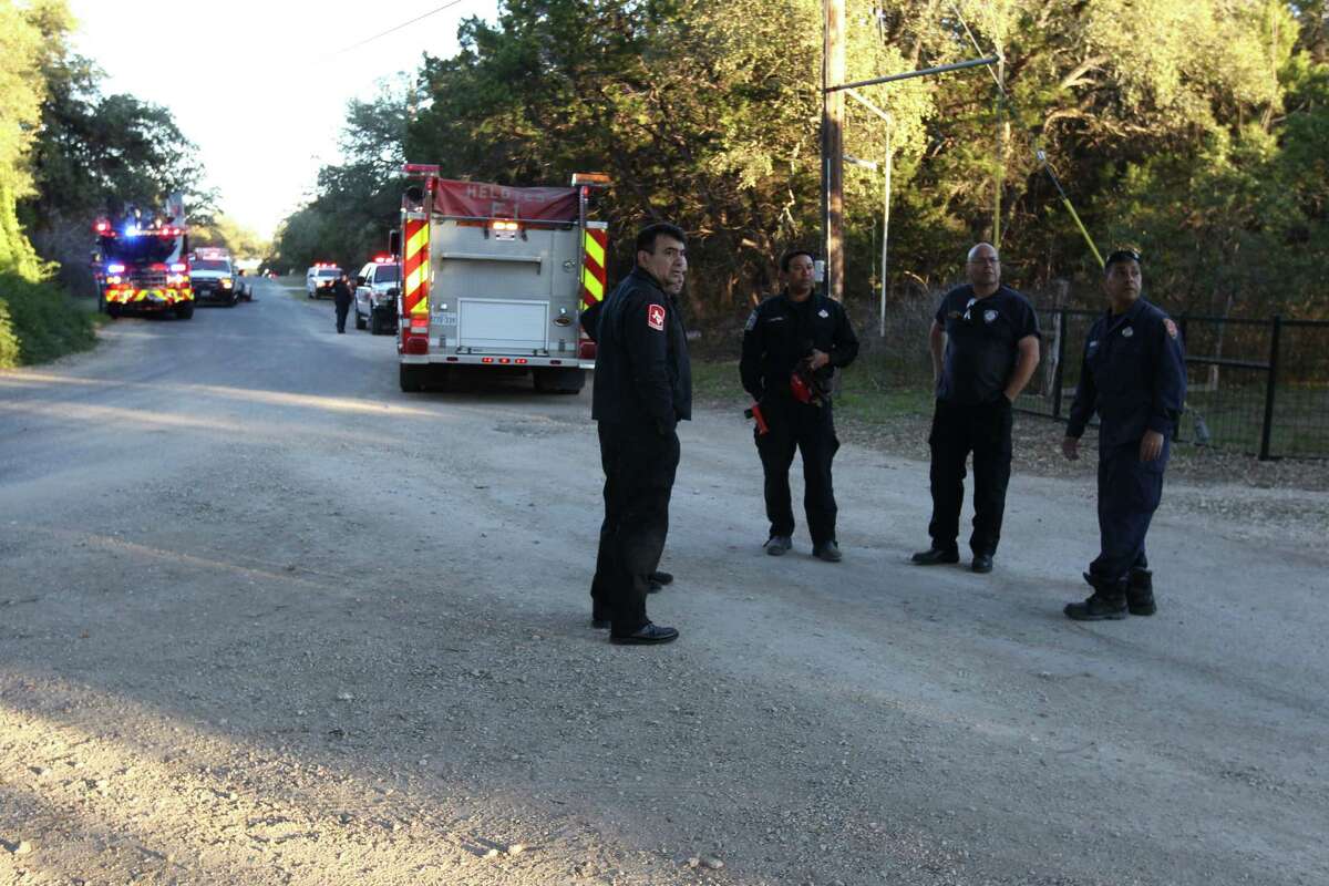 Emergency crews staged near Wagon Pass and Mesquite Flat outside of Government Canyon in Helotes hoping to locate the pilot of a single engine plane which crashed Wednesday afternoon in the heavily-wooded area. A Thunder Mustang, registered to Thomas P. Baker of Helotes, was the plane which crashed. It is not known who was piloting the plane at the time of the crash.