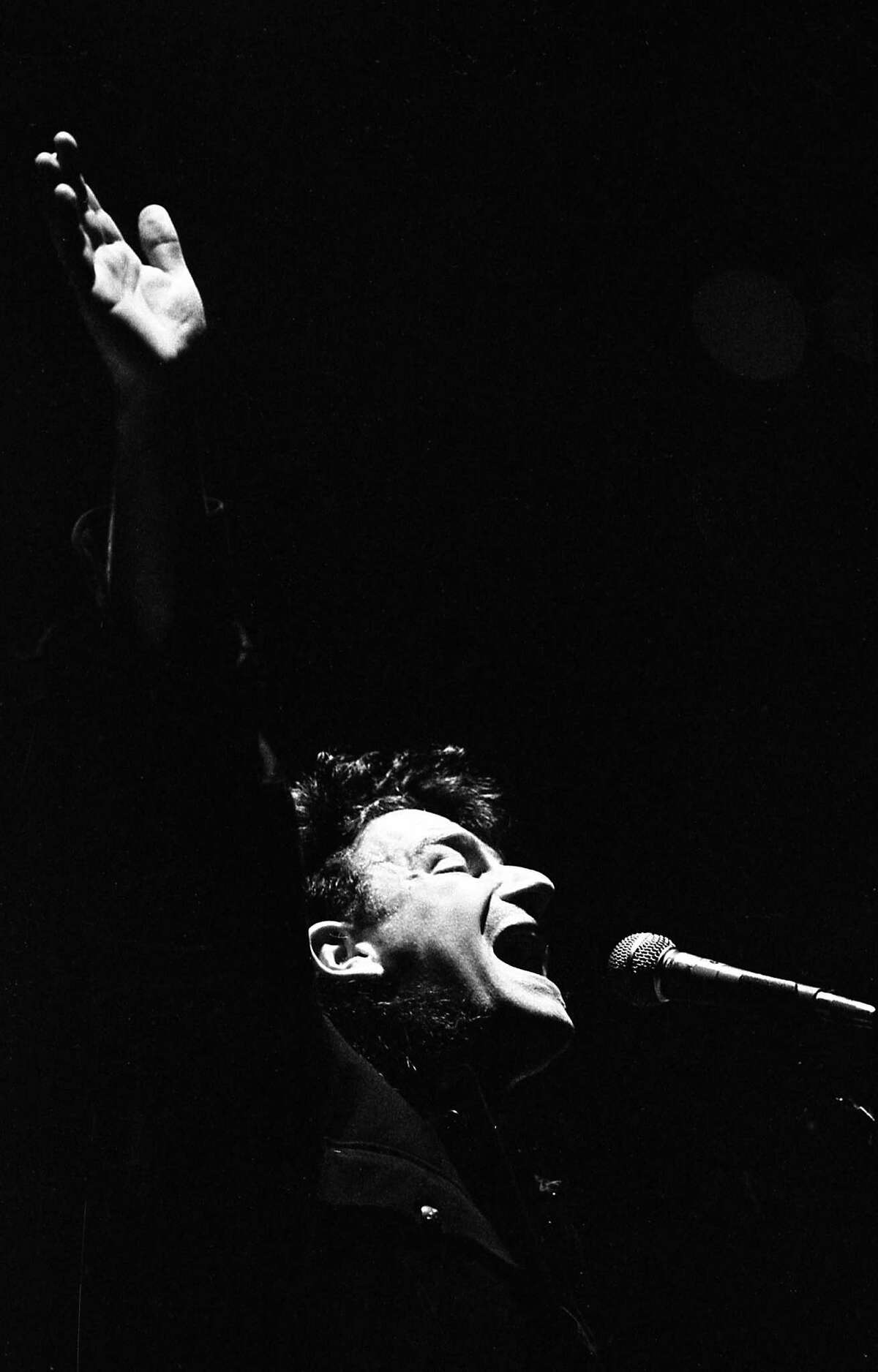Bono at the Summit, Feb. 27, 1985.