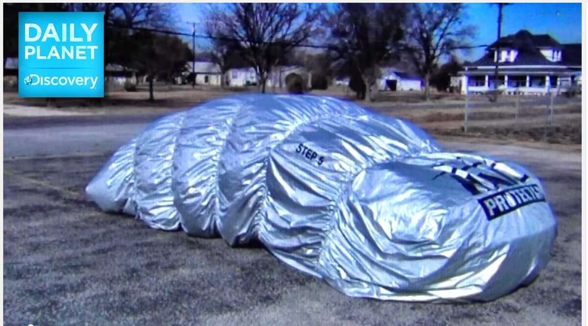 Hail inflatable car deals cover