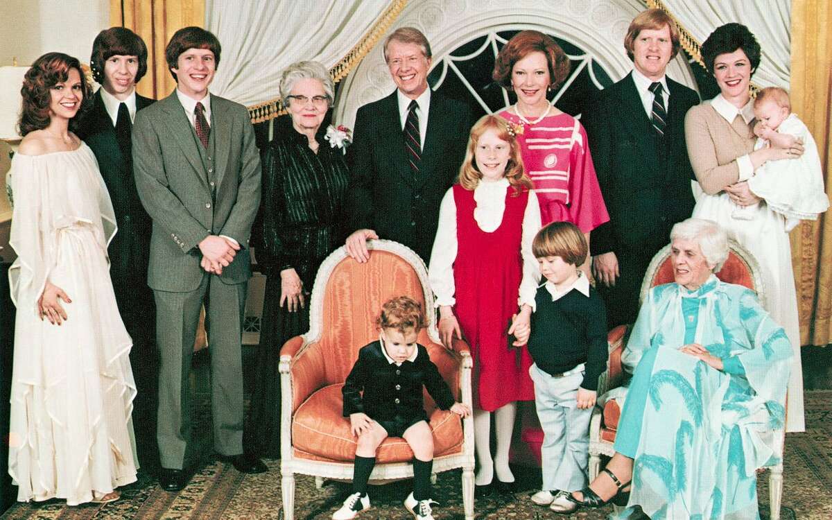 The Carter family. (Annette Carter is at the far left.)