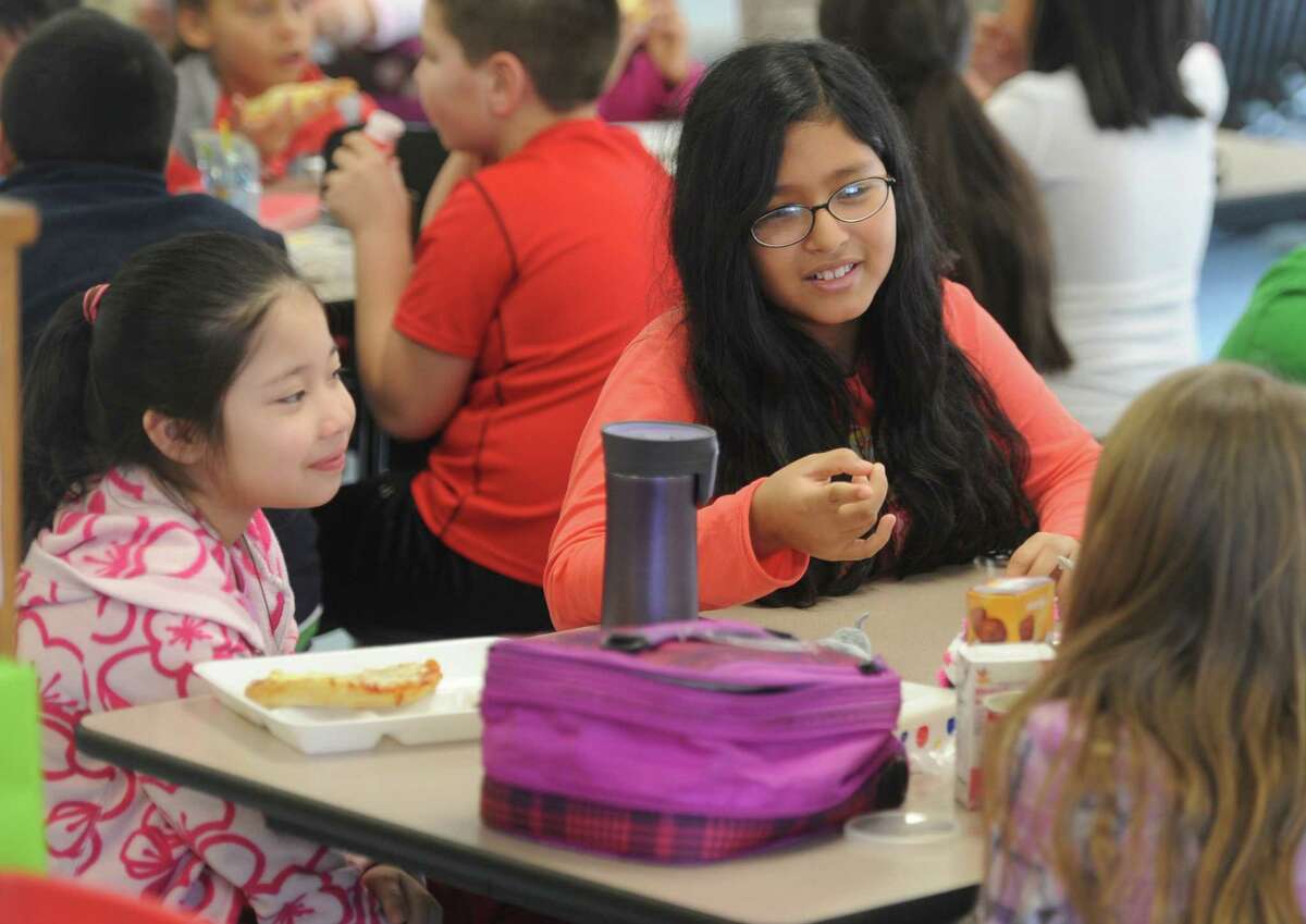 New Lebanon students change lunch tables for a day