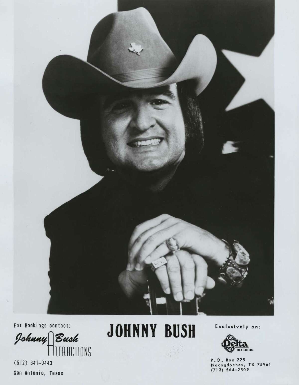 Johnny Bush, pop music. 1982 file photo