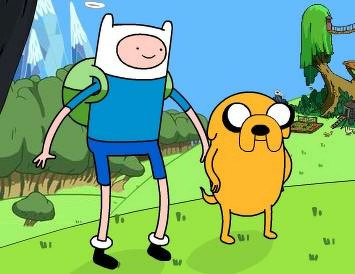 Ютуб в гостях у фина. Adventure time Джейк. Мультсериал про мальчика и собаку. Мульт про желтую собаку и мальчика. Мультфильм мальчик с собакой Джейк.