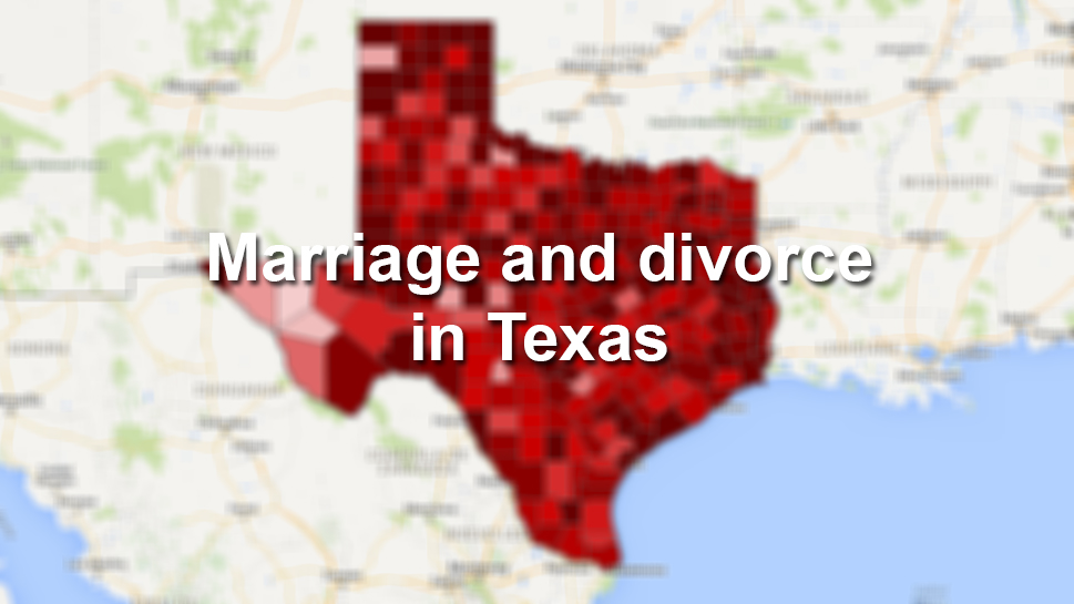 9 surprising facts about marriage and divorce in Texas
