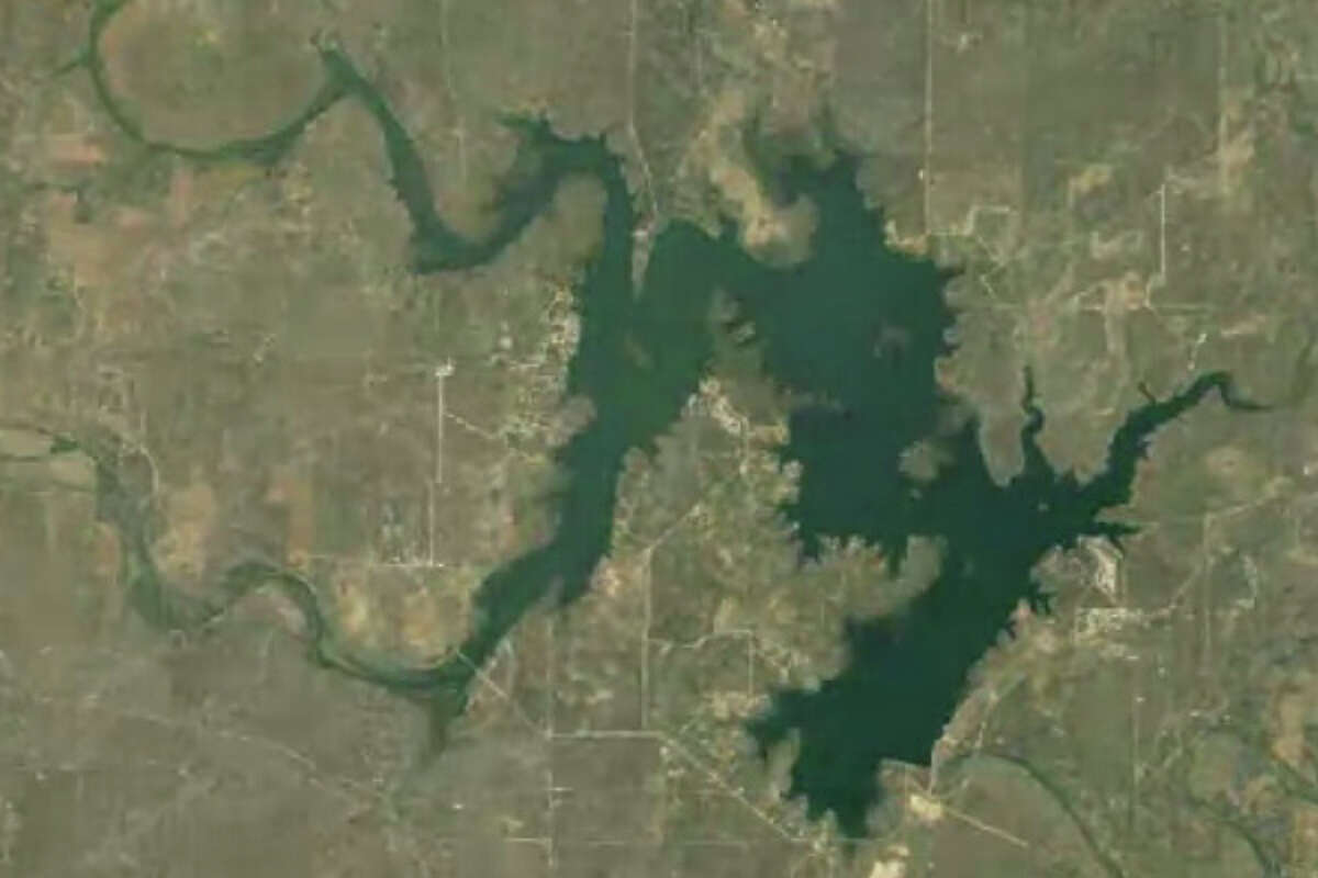Timelapse photos show how the drought is changing Texas lakes
