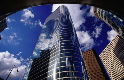What Houston's tallest skyscrapers are named after