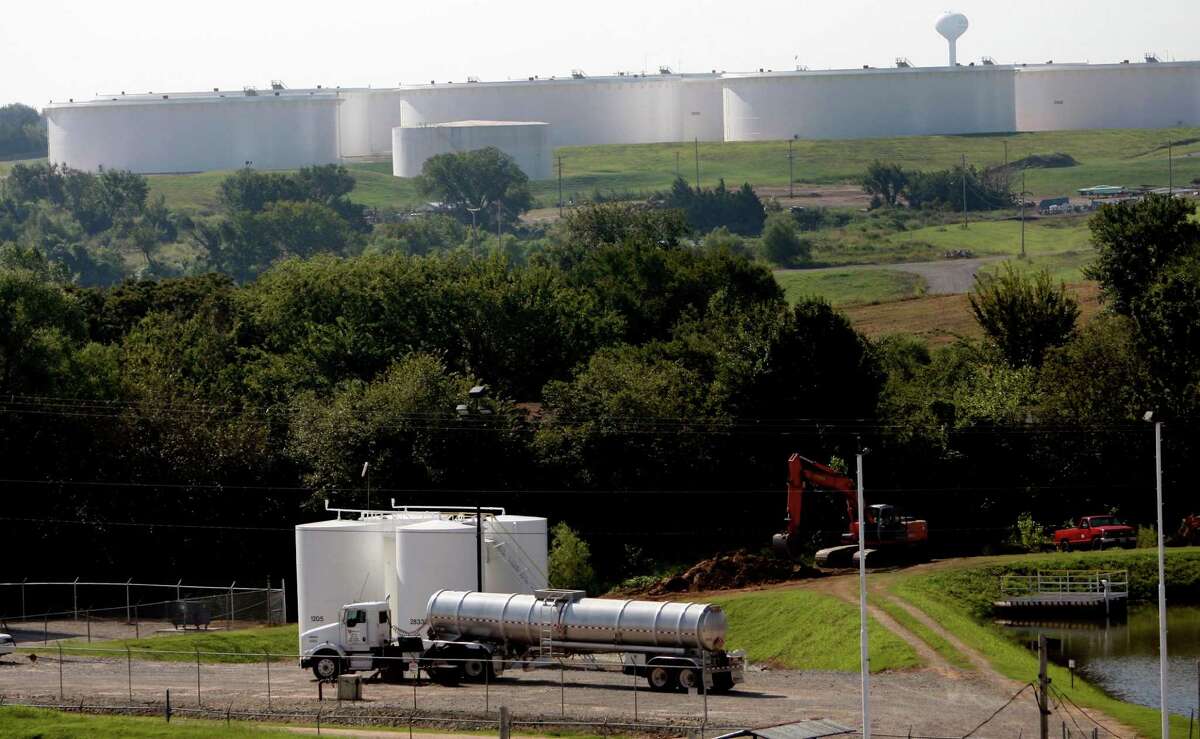 Inventories at Cushing reached 64.2 million barrels in the week to Jan. 15, the highest in data from the Energy Department that extend back to 2004.