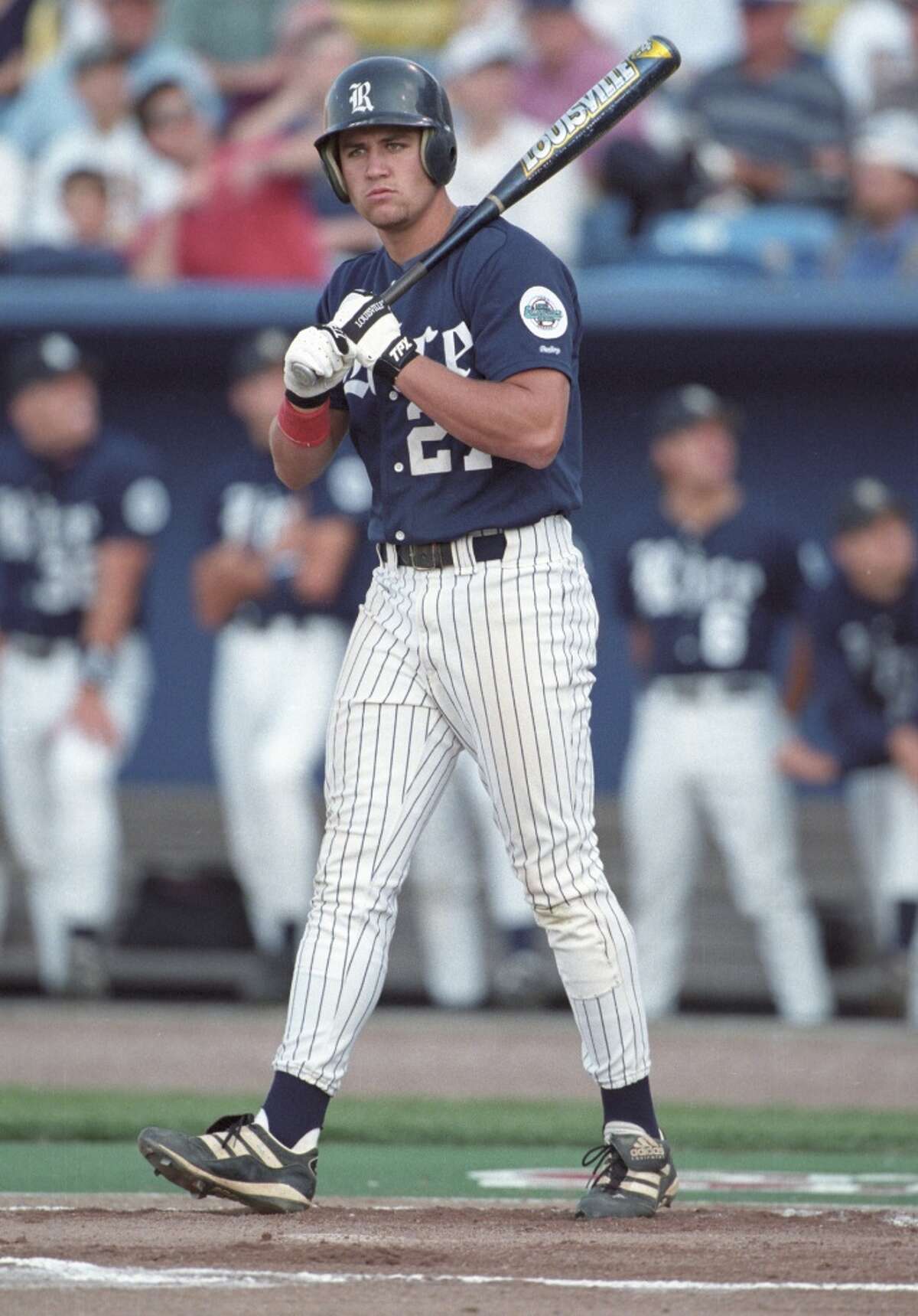 College During his college days at Rice, Berkman was named the 1997 National College Player of the Year and helped lead the Owls to their first College World Series appearance in 1997.
