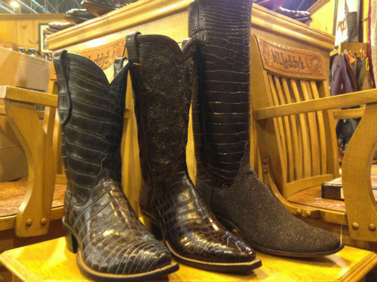 Some of the most expensive cowboy boots at RodeoHouston