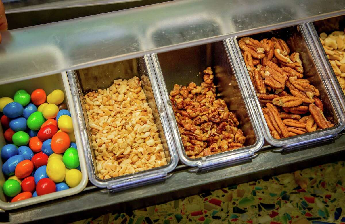 Frozen custard goodness in a cone or cup at Velvet Scoop