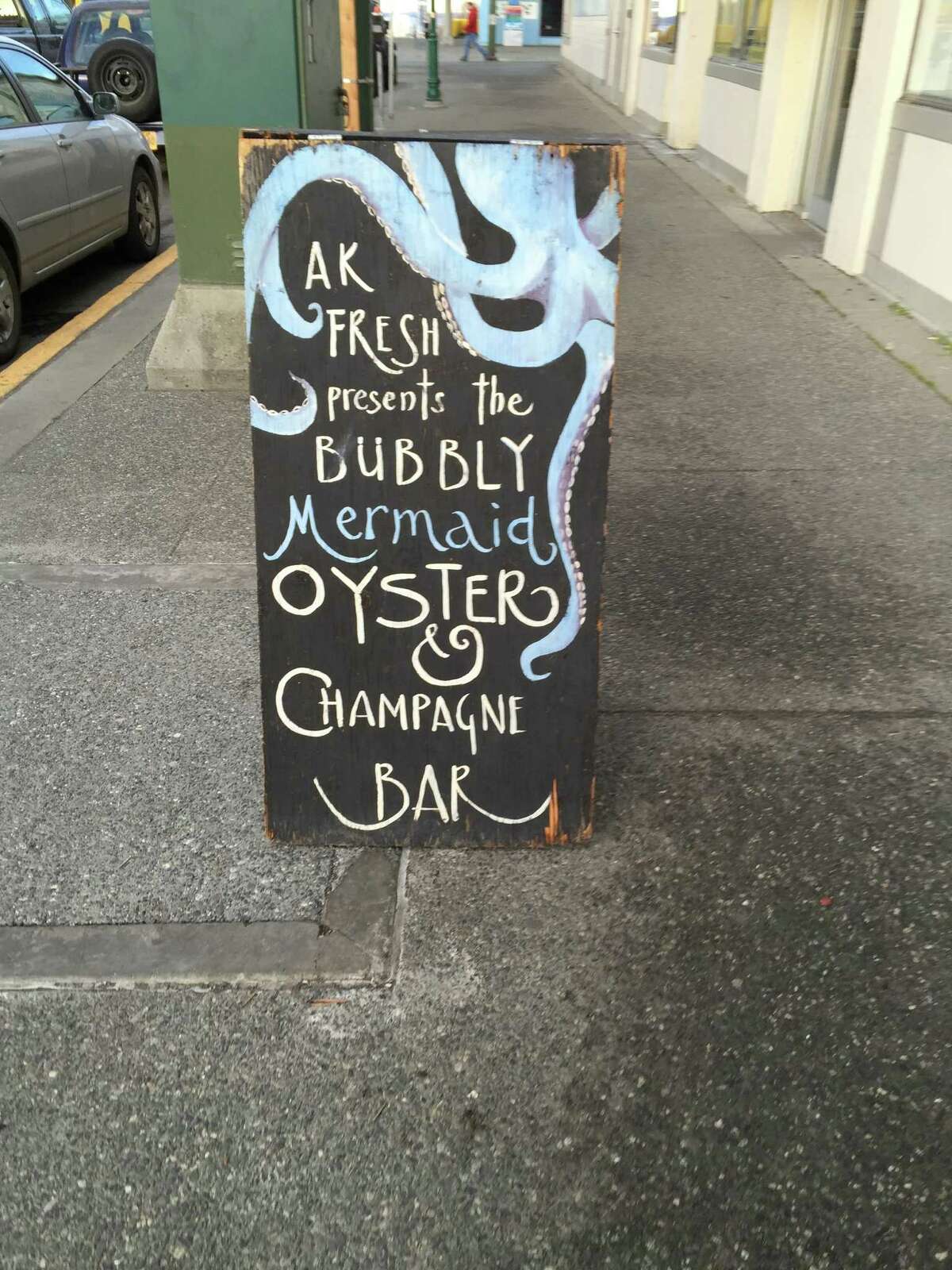 Hidden gem A tiny champagne and oyster bar in Alaska