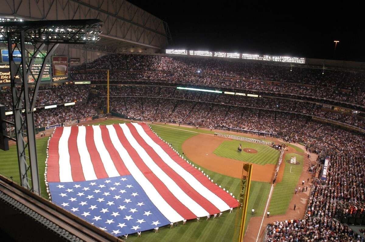 The roof at Minute Maid Park was opened for the 2005 World Series, the last time the Astros and White Sox met in the post-season. They meet again in the 2021 American League Division Series under a closed roof. 