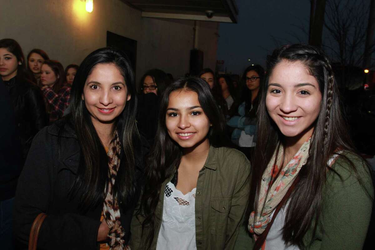 Fans at Fifth Harmony's show at Warehouse Live on Thursday night.