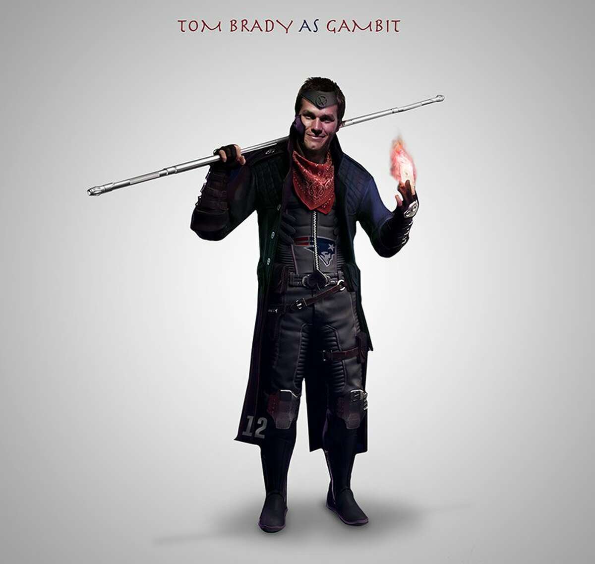 Tom Brady as Gambit