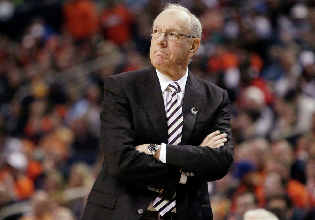 The NCAA faulted Syracuse basketball coach Jim Boeheim for not promoting an atmosphere of compliance.