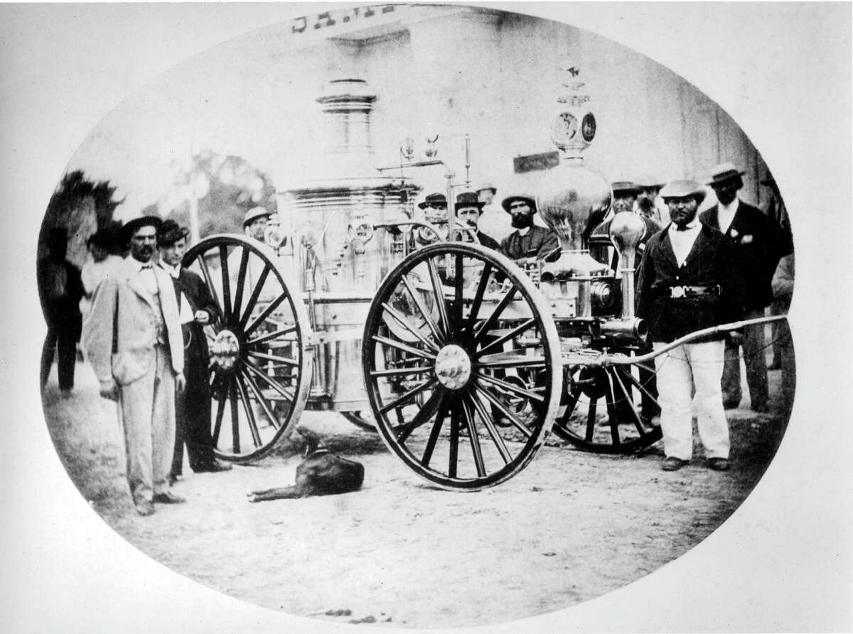 The 1866 Phillips & Rhea Steamer was one of the first steam-powered fire engines.