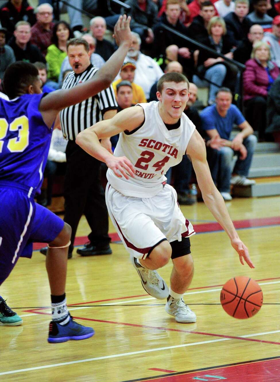 Scotia boys' basketball beats Troy for Class A title