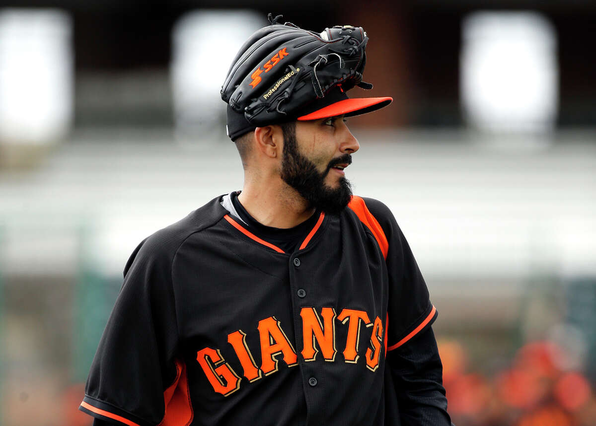 In seven seasons with the Giants, Sergio Romo has trotted in from the bullpen to make a relief appearance 405 times.