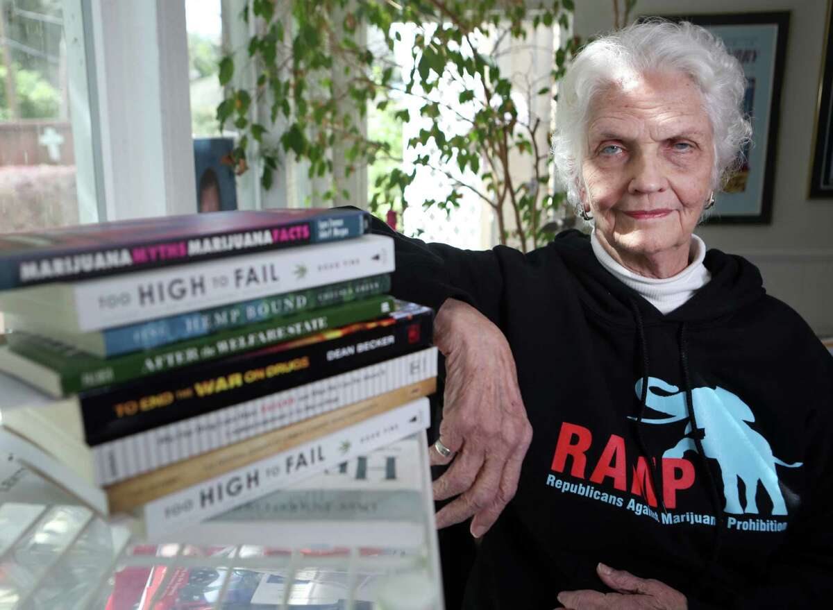 Ann Lee is an 85-year-old Republican activist who is pushing the decriminalization of marijuana.﻿