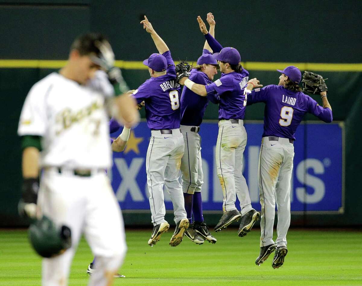 College baseball A&M shuts out UH; LSU blanks Baylor