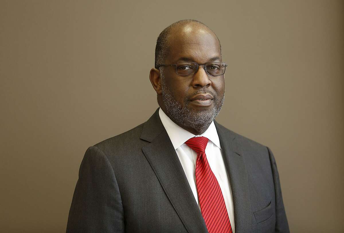 CEO Bernard Tyson of Kaiser Permanente stands in his office in Oakland, Calif., on Monday, January 26, 2015.