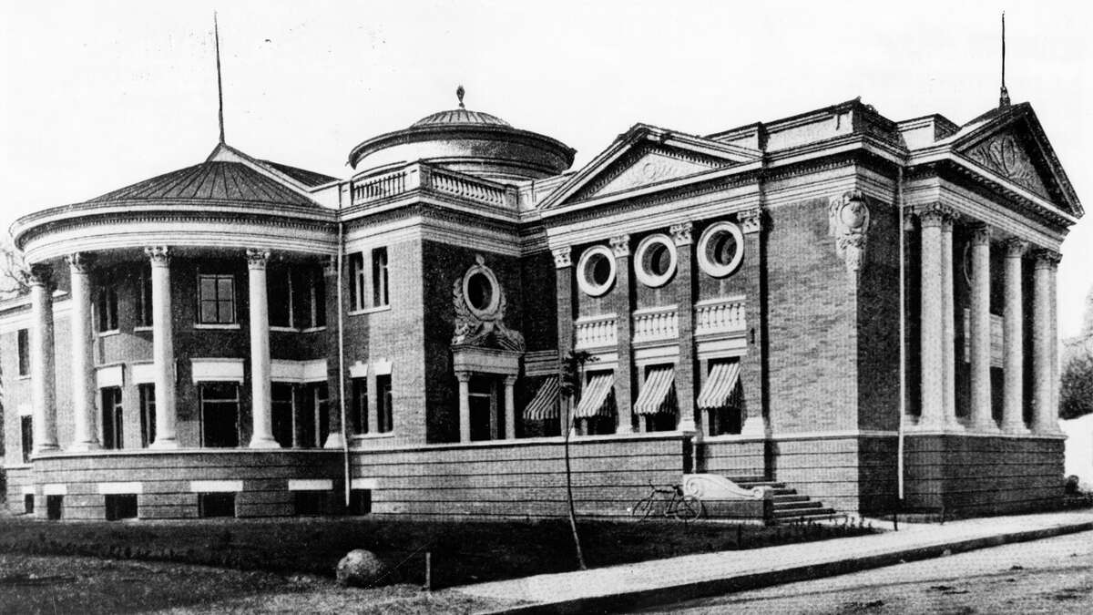 Steel baron Andrew Carnegie pledged $50,000 to build San Antonio's first public library, which opened in 1903 at 210 W. Market St. Carnegie later donated an additional $20,000 to expand the building.