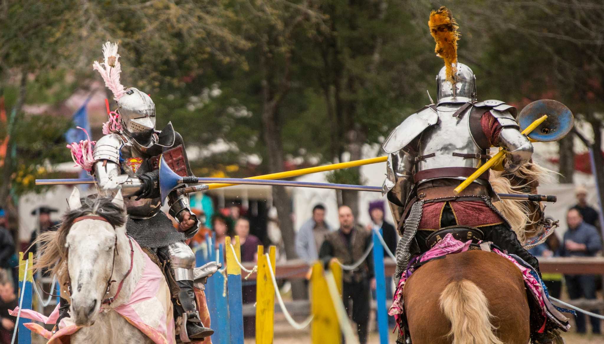 Competitive jousting is real and really serious