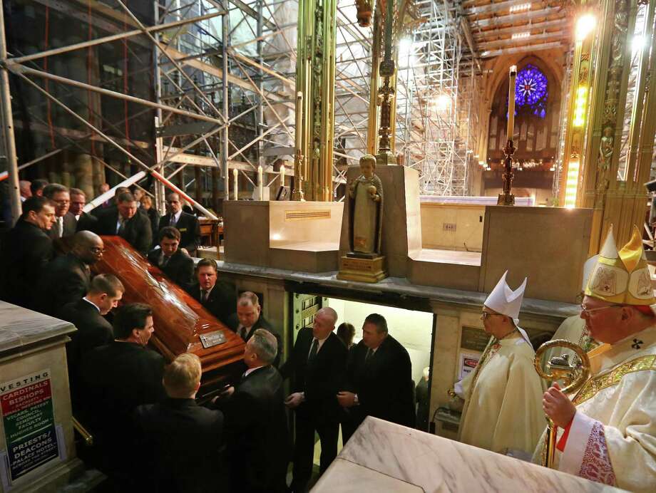 Entombment for Cardinal Egan Times Union