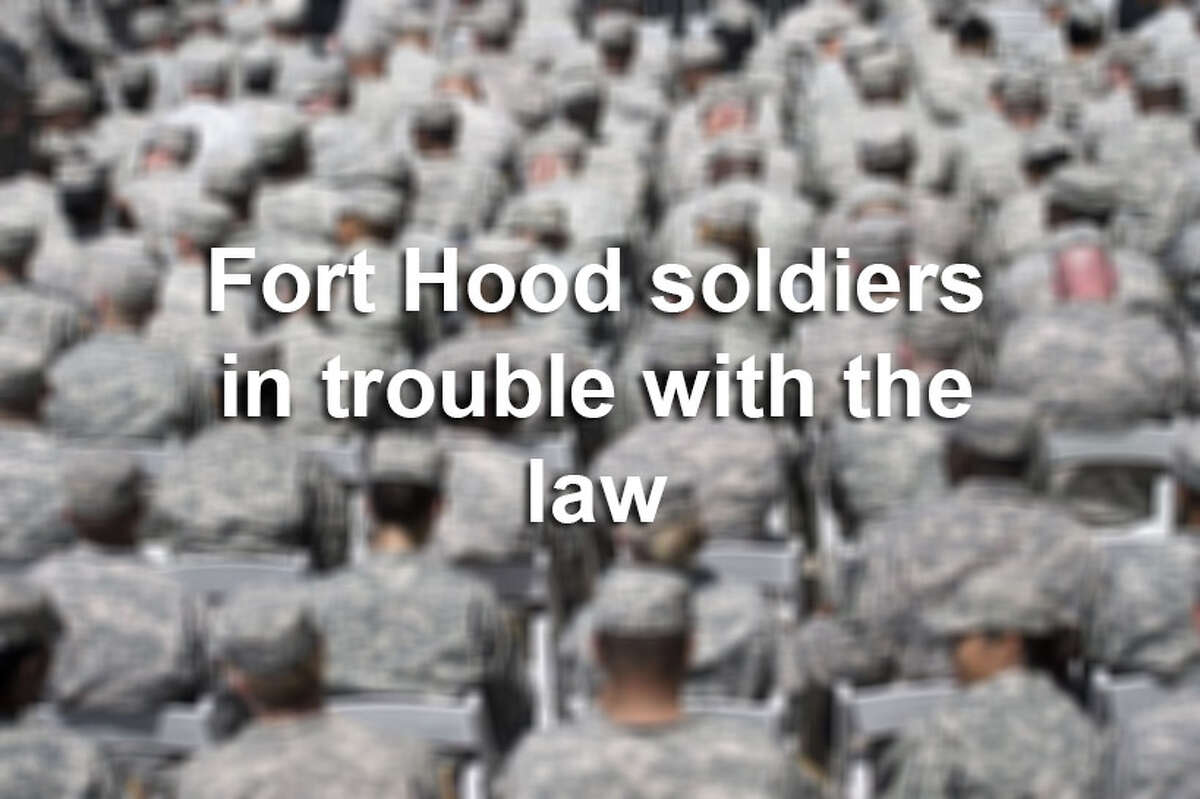 Click through the gallery to see Fort Hood soldiers who have been arrested.