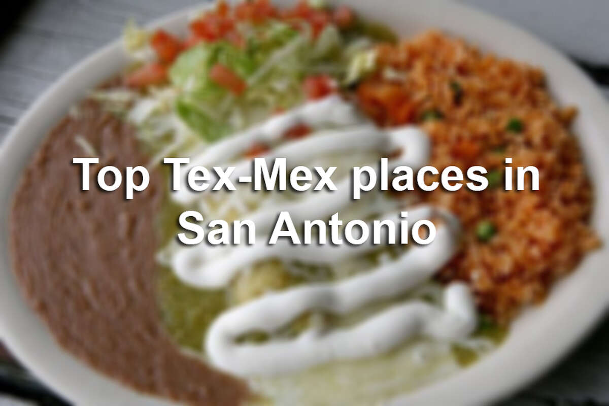 Click through to see some of the top Tex-Mex joints in the Alamo City, as chosen by the Express-News Taste team.