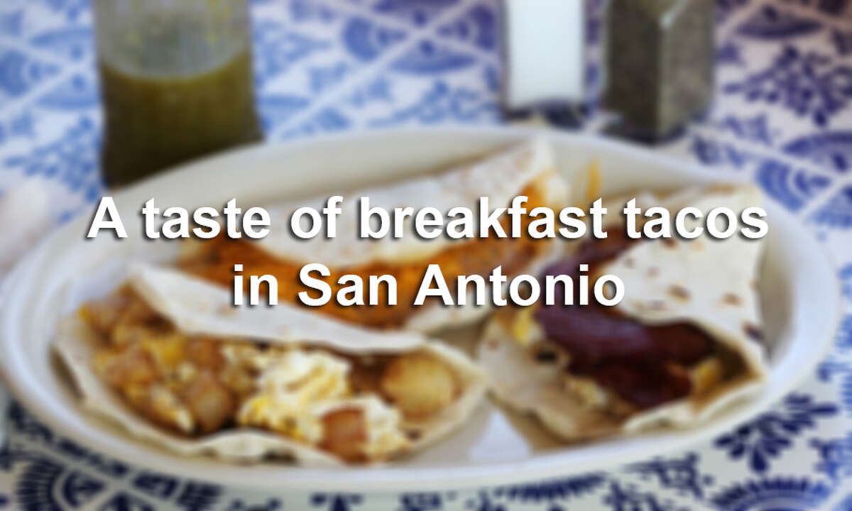Click through to see breakfast taco spots previously featured by the Express-News Taste team.