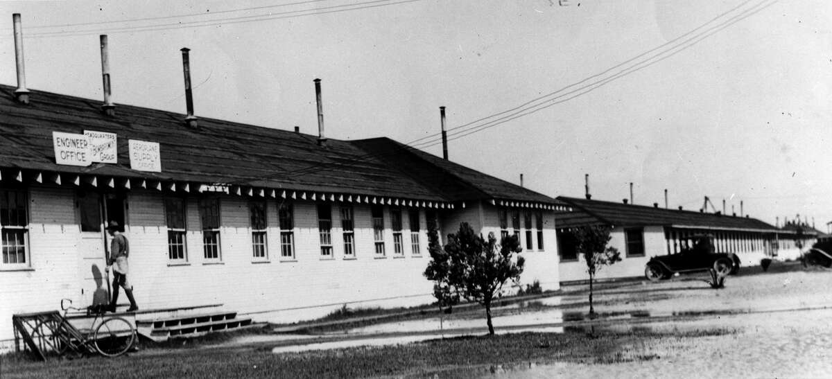 USAA's first office at Kelly Field.