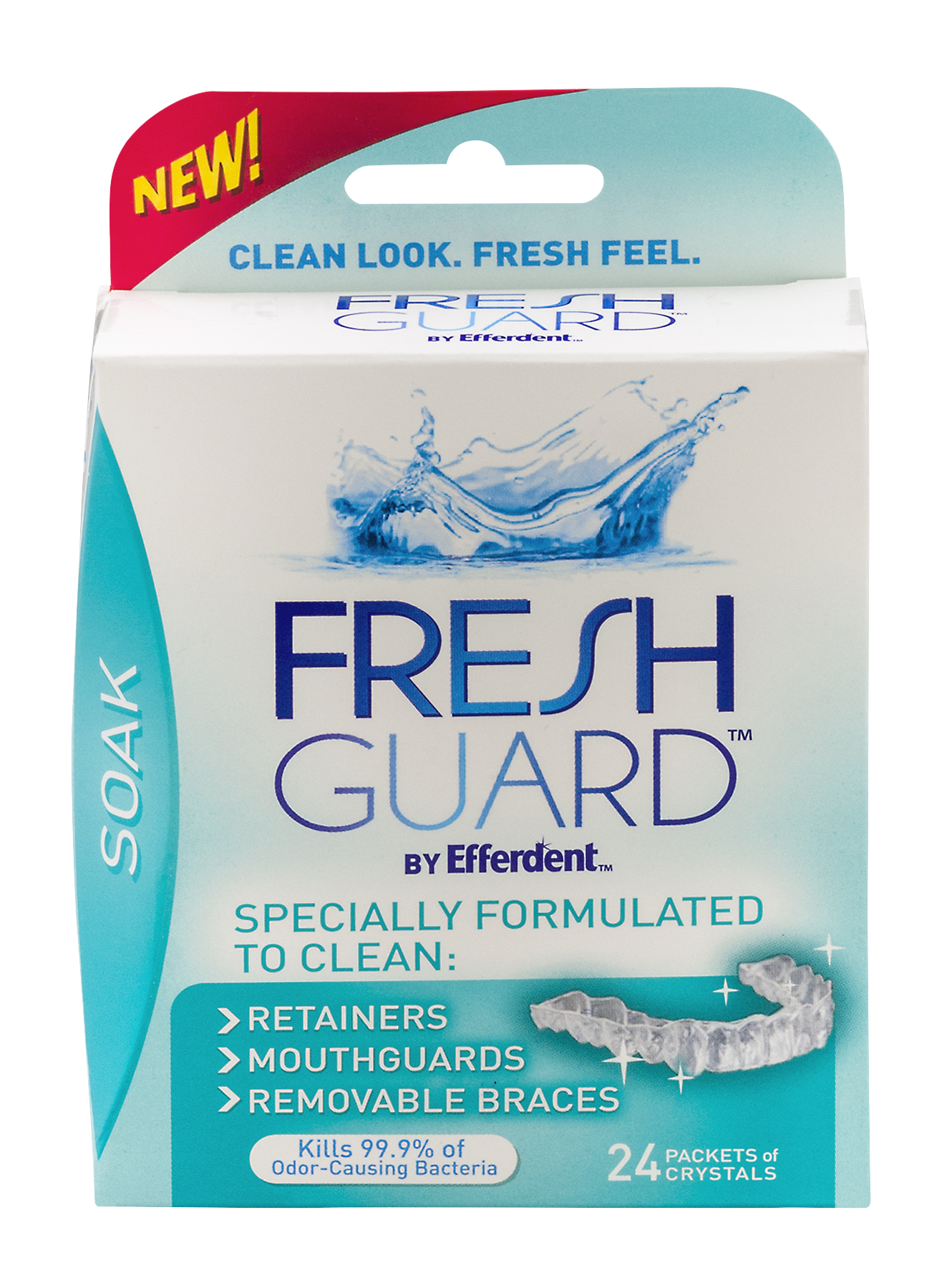 Product keeps mouth guard clean