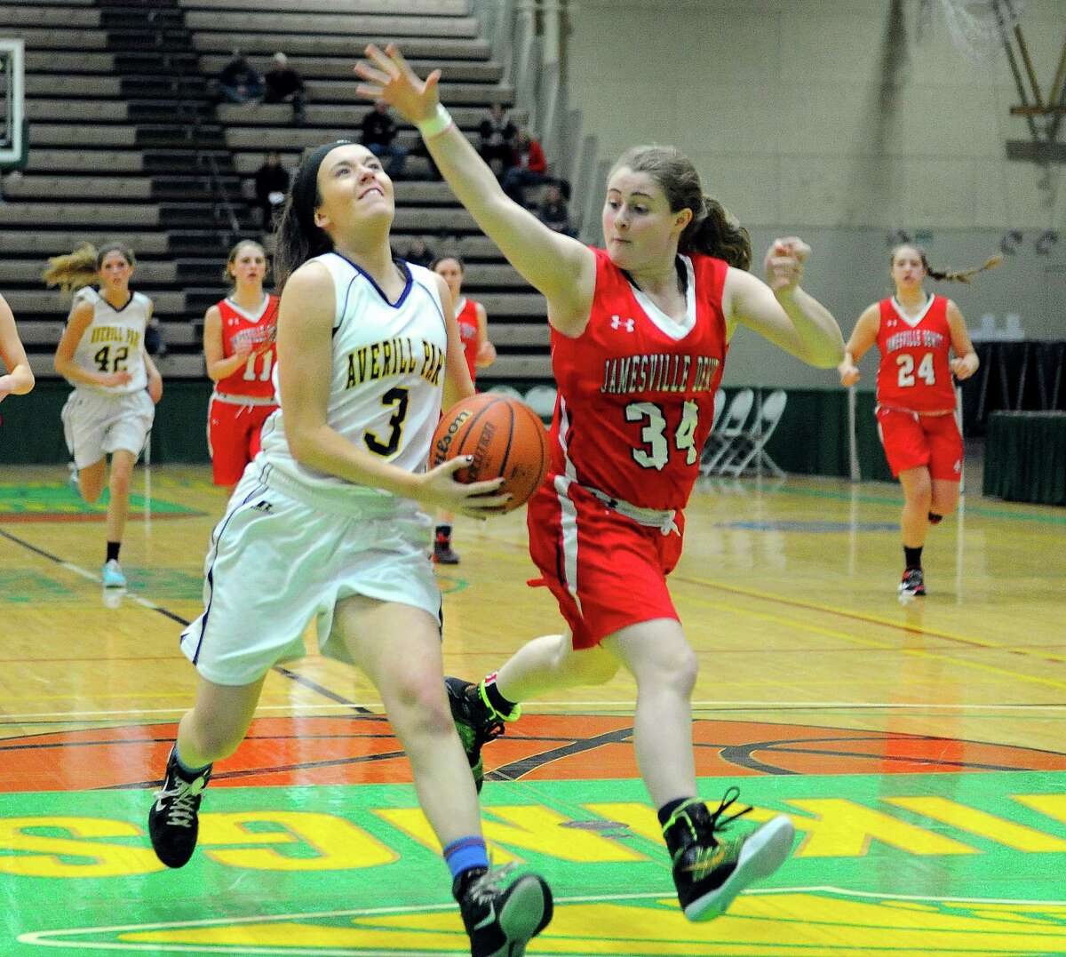 Averill Park girls' basketball loses to JamesvilleDeWitt