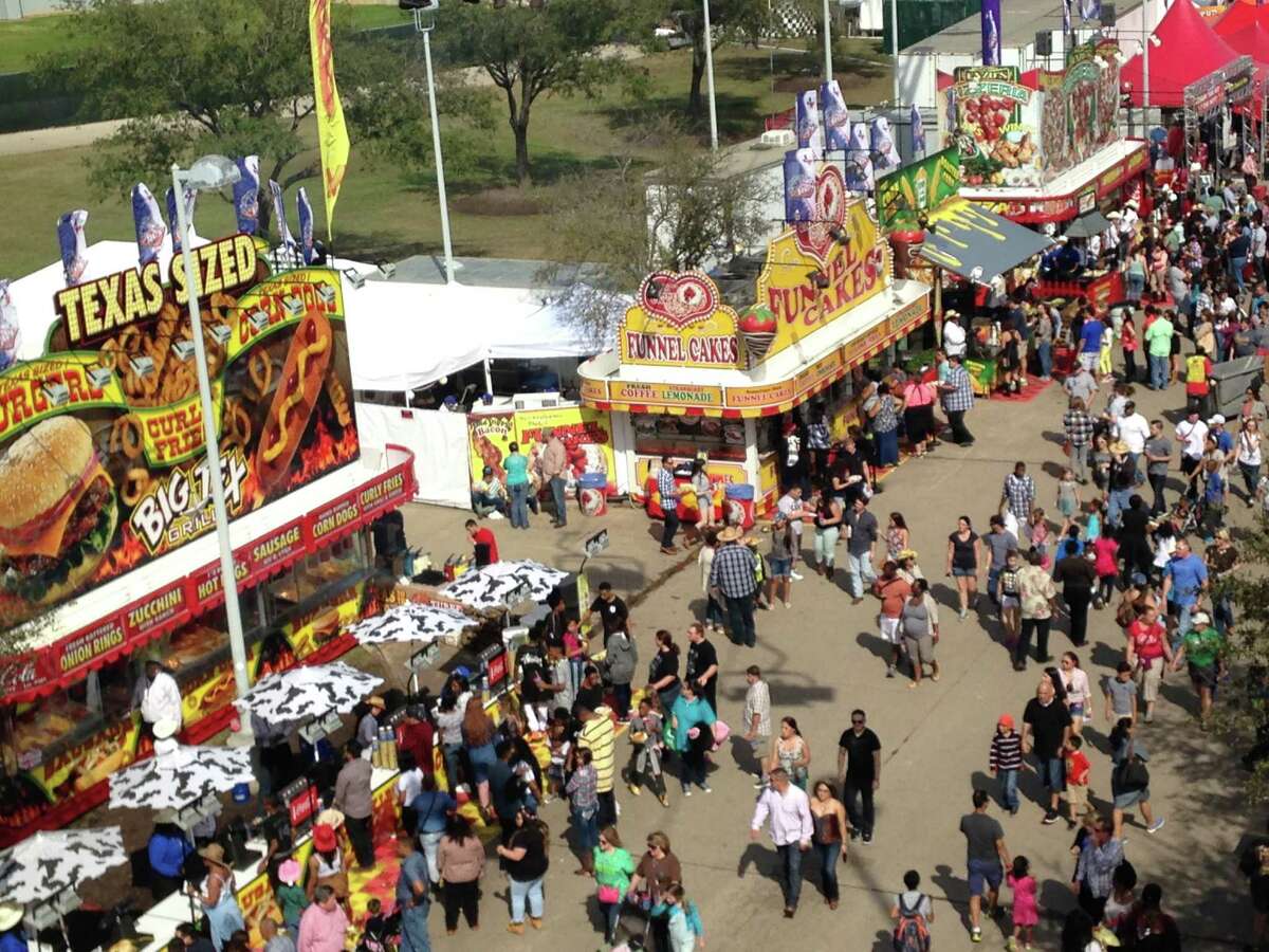 PHOTOS: Best and worst Rodeo Carnival ridesThe Houston Livestock Show and Rodeo's carnival on Saturday, March 14, 2015, from the Sky Ride.>>>See more for the best and worst carnival rides at the Houston Rodeo...