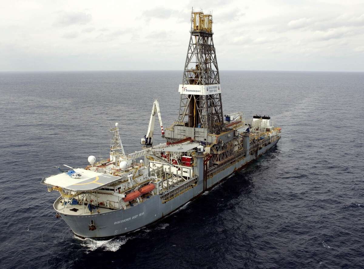 Chevron drillships in the Gulf