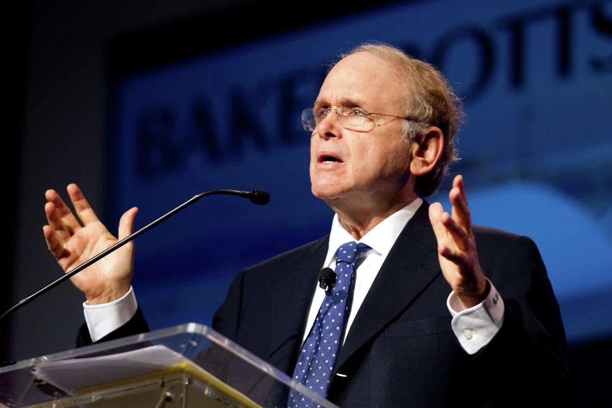 Daniel Yergin, vice chairman of IHS, says oil prices are falling because of high inventories, even as traders have been "wishing them away.â ( Brett Coomer / Houston Chronicle )