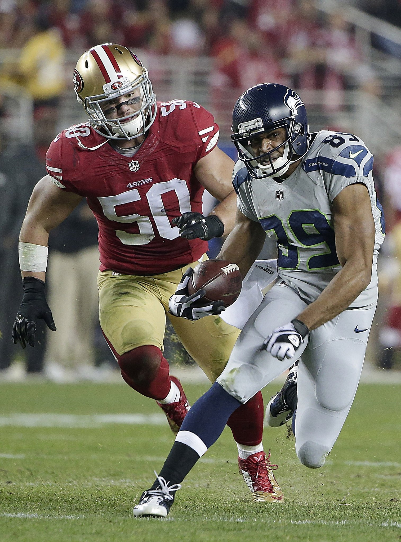 Linebacker Chris Borland says he'll repay part of signing bonus to 49ers -  MarketWatch