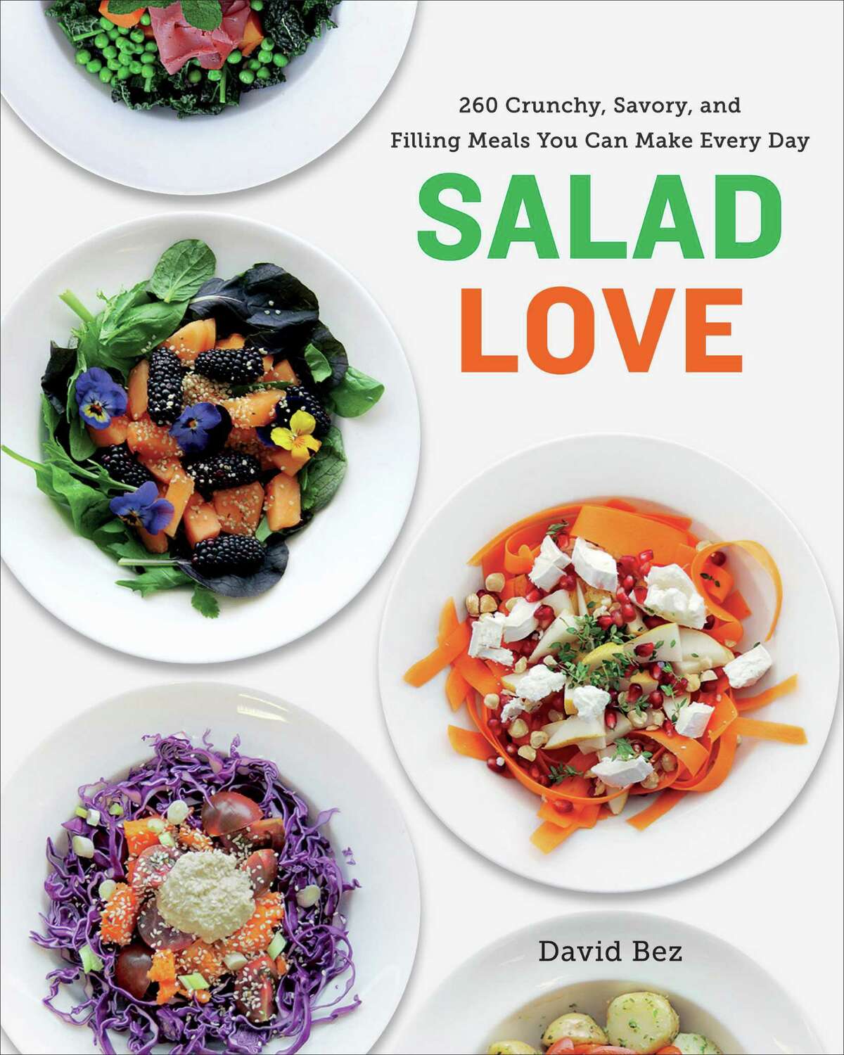 This image provided by Penguin Random House shows the cover of the book "Salad Love" by David Bez. (AP Photo/Penguin Random House) ORG XMIT: NY110