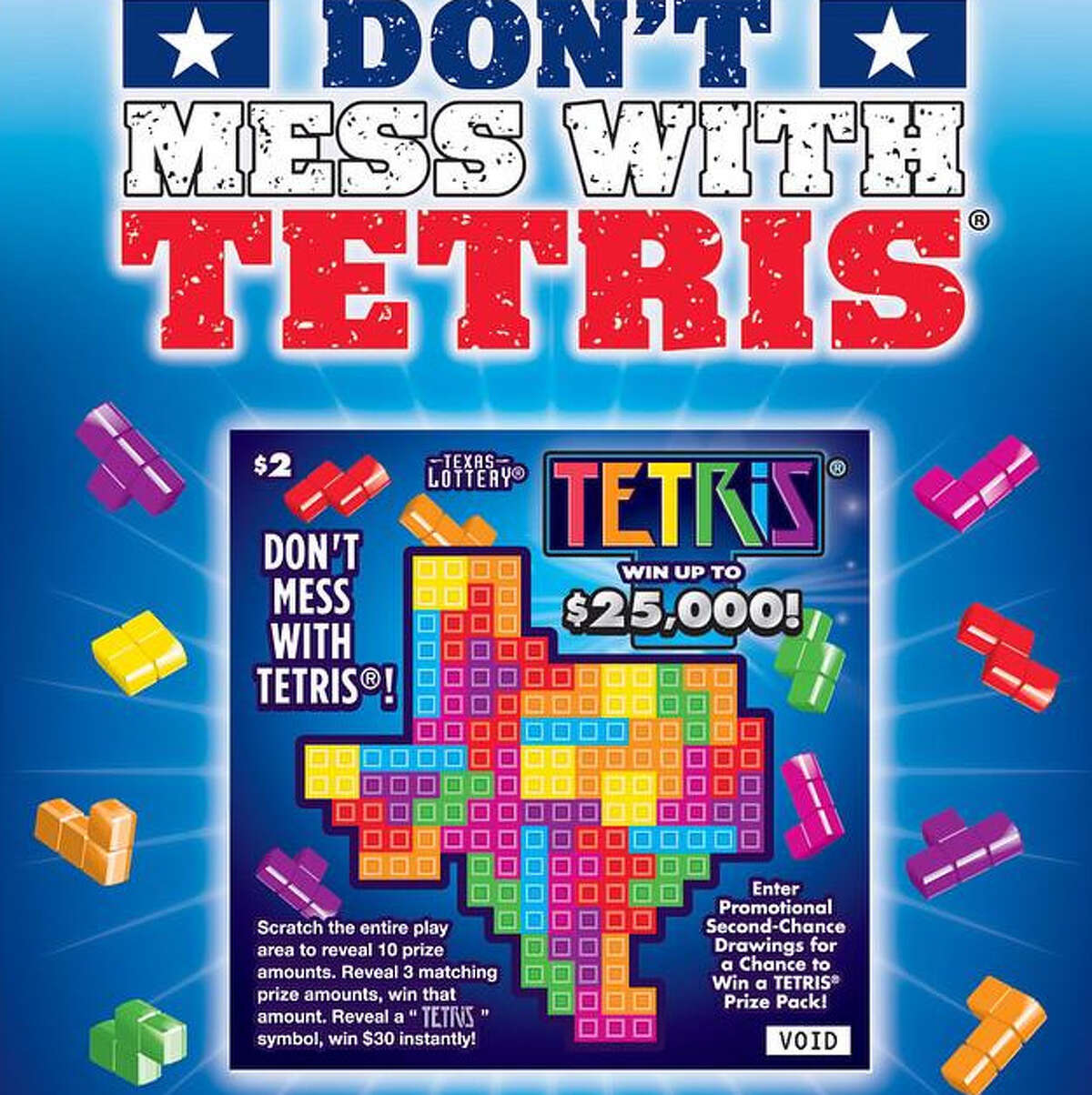 Don't mess with Tetris? Texas Lottery introduces new scratchoff