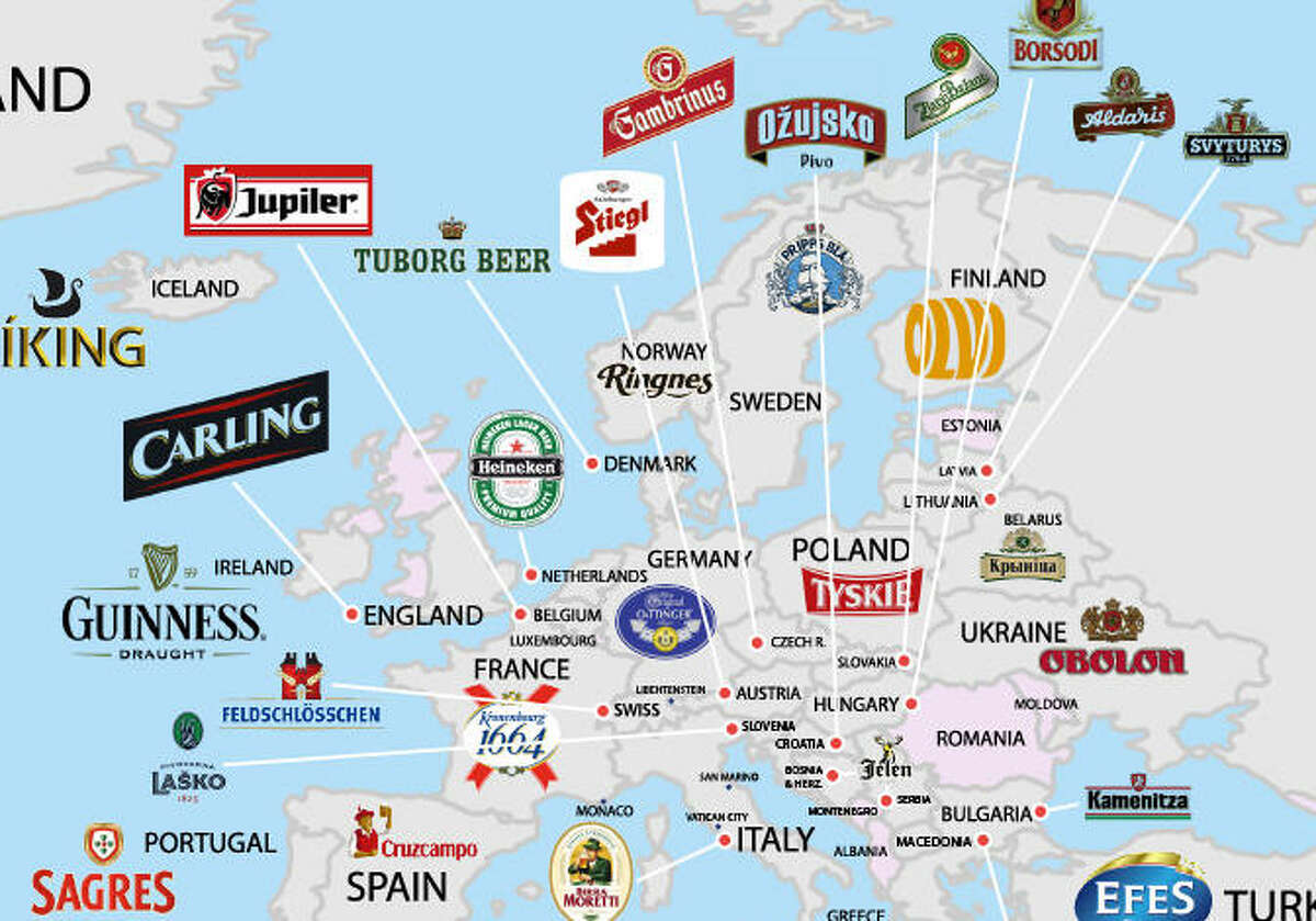 What are the most popular beers across the globe?